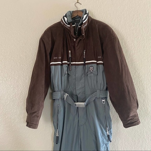 Bogner Full Length Ski Suit Size 38 Snowboard Jumpsuit Onesie Men’s - Picture 10 of 16